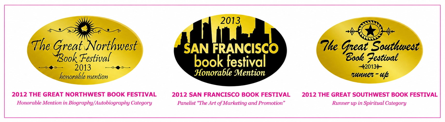 Honorable mention book awards